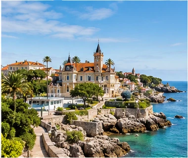 Historic chalet on the Cascais coast